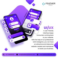 UIUX design  Feather Software Service